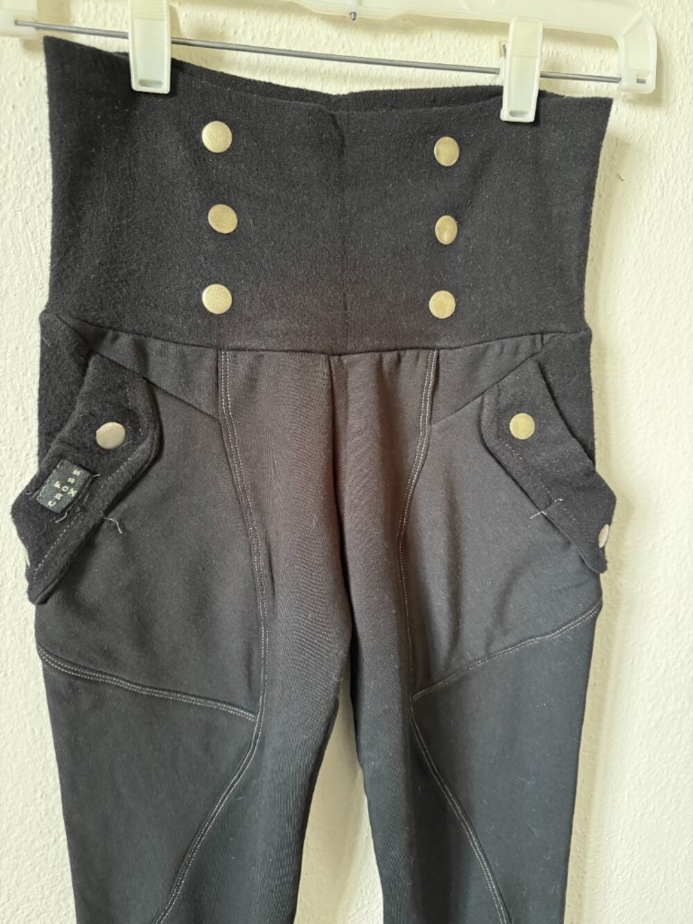 CROSSFOX Battalion Militia Trouser Leggings BLACK, NWOT - Picture 6 of 7